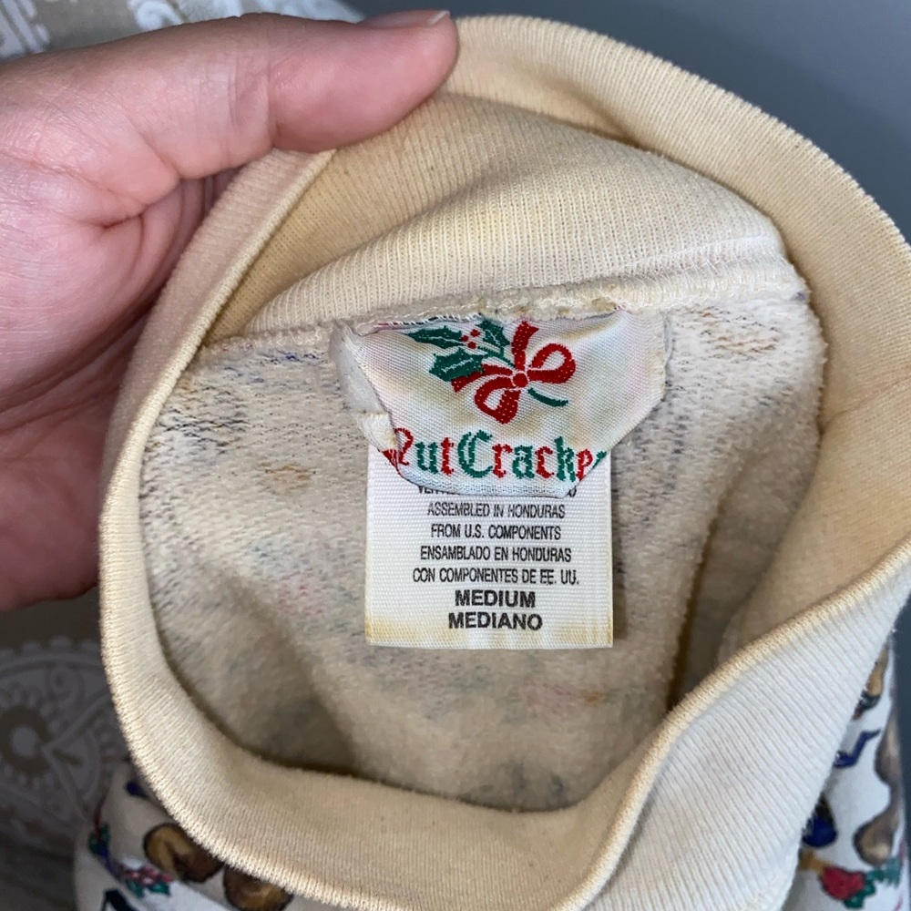 Nutcracker Printed Bear Holiday Turtle Neck - image 6